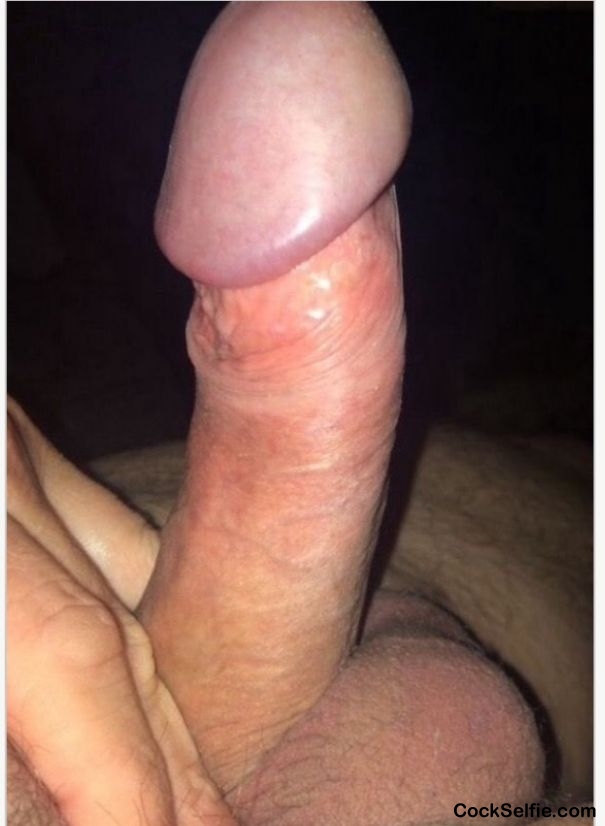 Hubbys cock, ready for me to take a ride - Cock Selfie