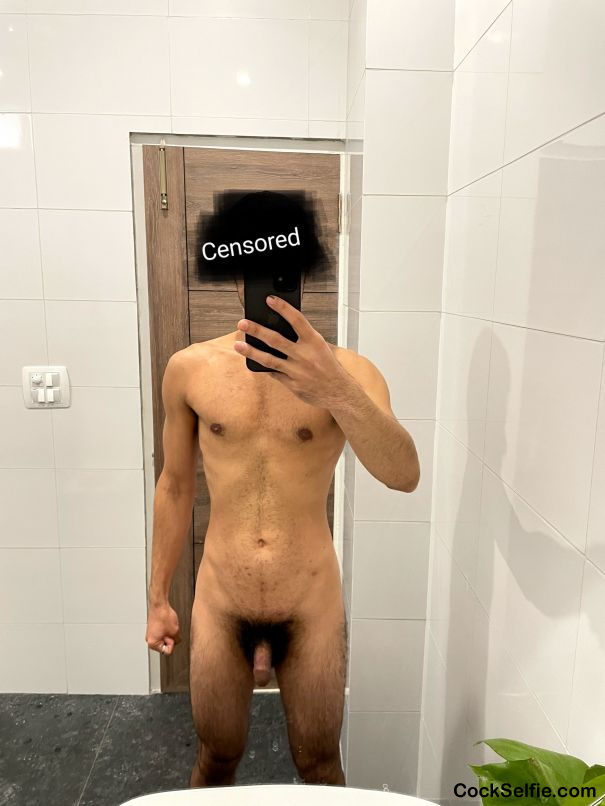 Going for a bath - Cock Selfie