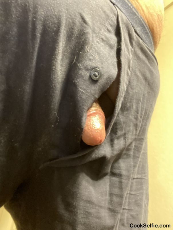 Peekaboo - Cock Selfie