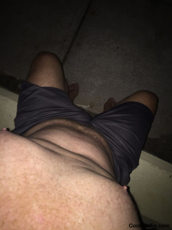 florida Beach Ginger uncut - Cock Selfie