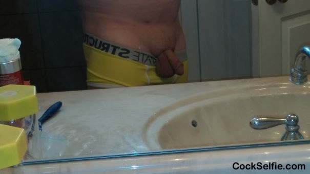 Getting ready to fuck my Wife - Cock Selfie