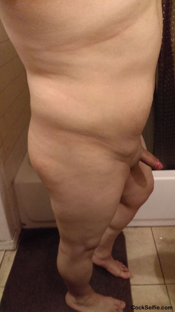 Another side view of me , like ? ;) - Cock Selfie