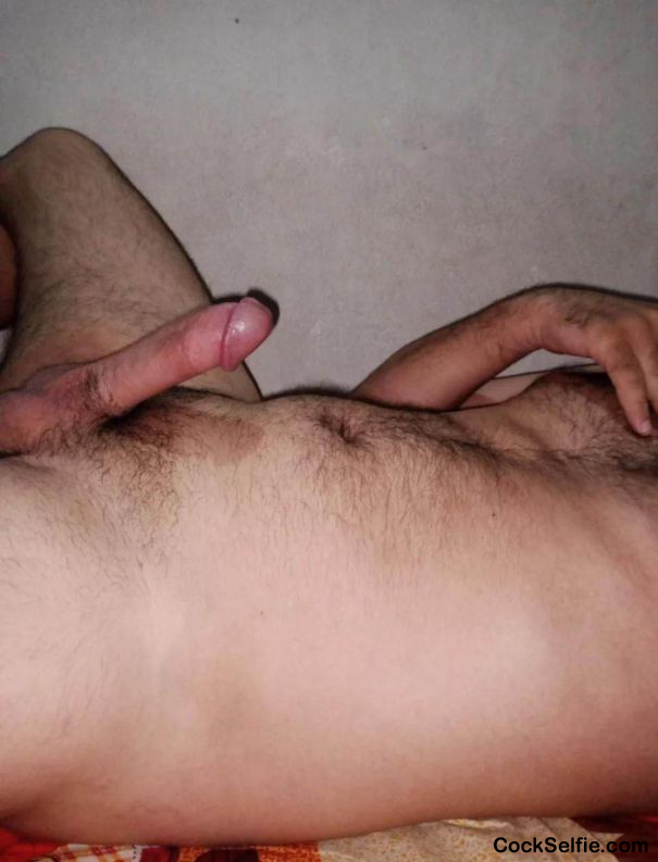 Anyone who like my body or dick say something in my message - Cock Selfie