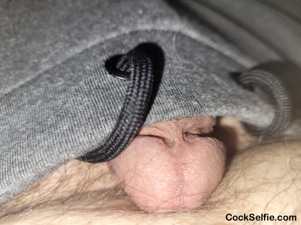 Peek a boo - Cock Selfie