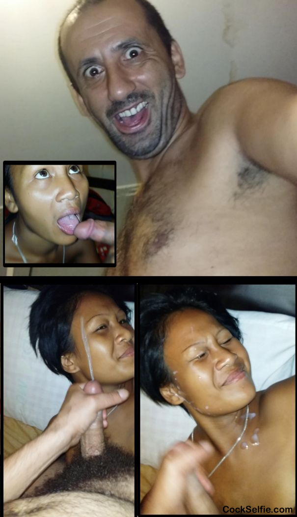 Asian Cumshot in Cambodia - Cock Selfie