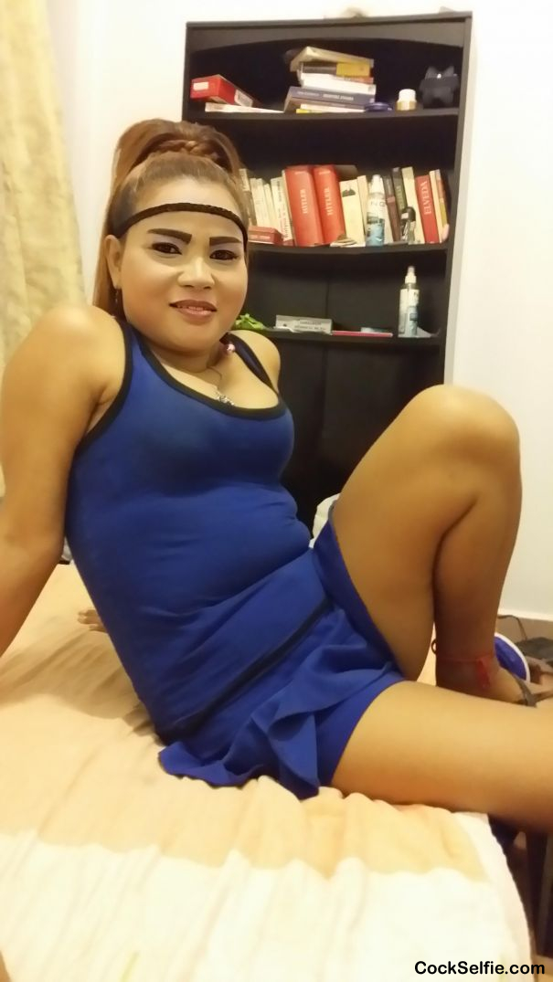 Cambodian Slut In My Room - Cock Selfie