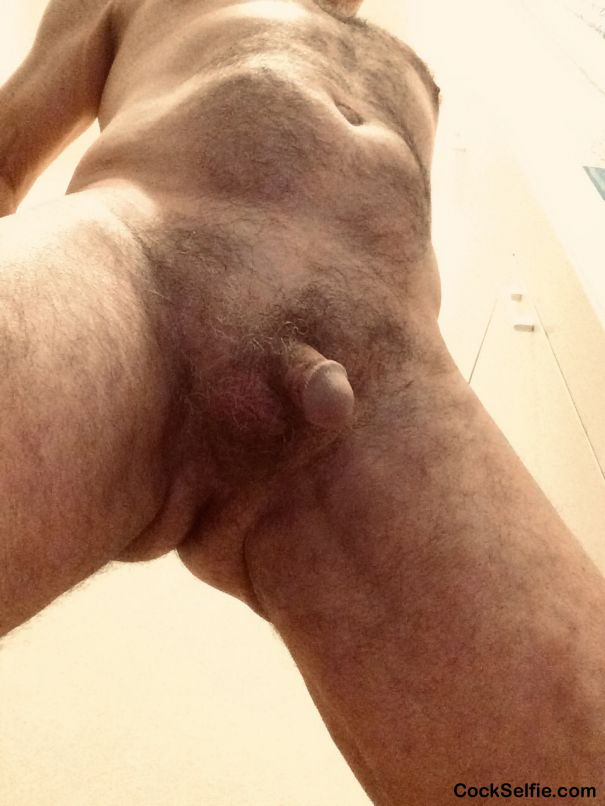 Letting it swing. - Cock Selfie