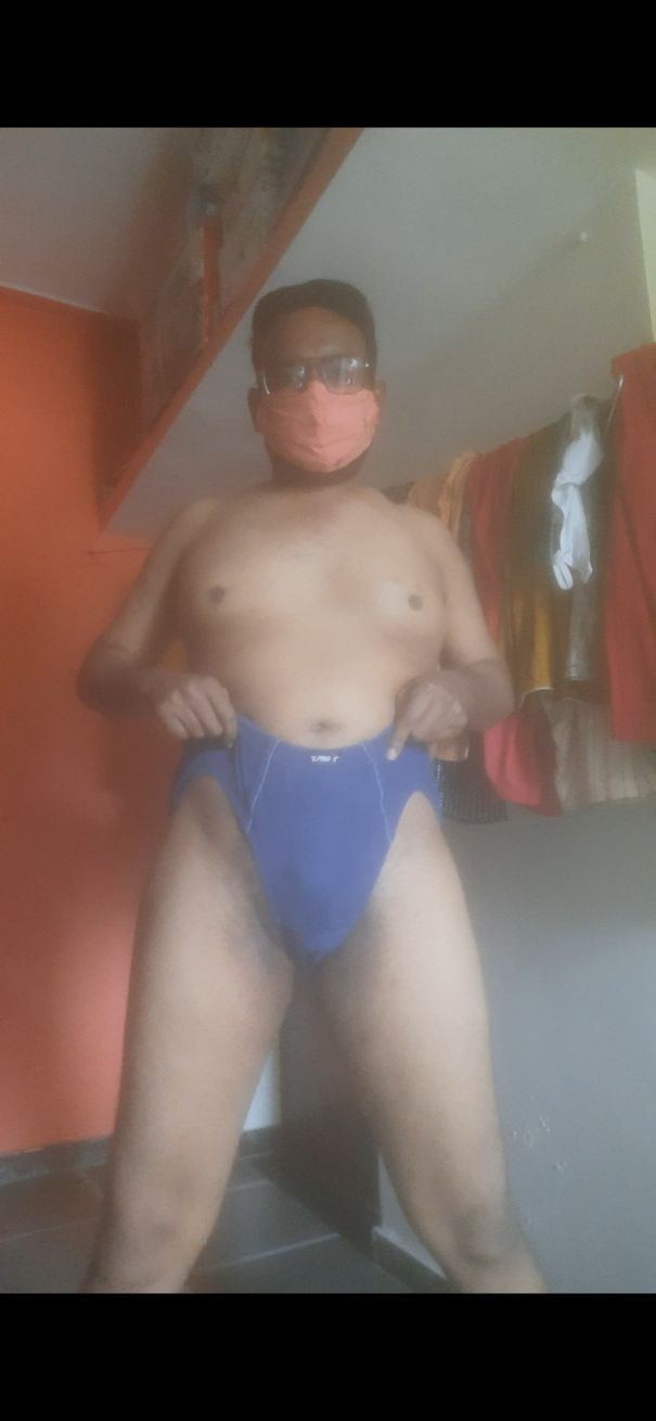 My panty - Cock Selfie