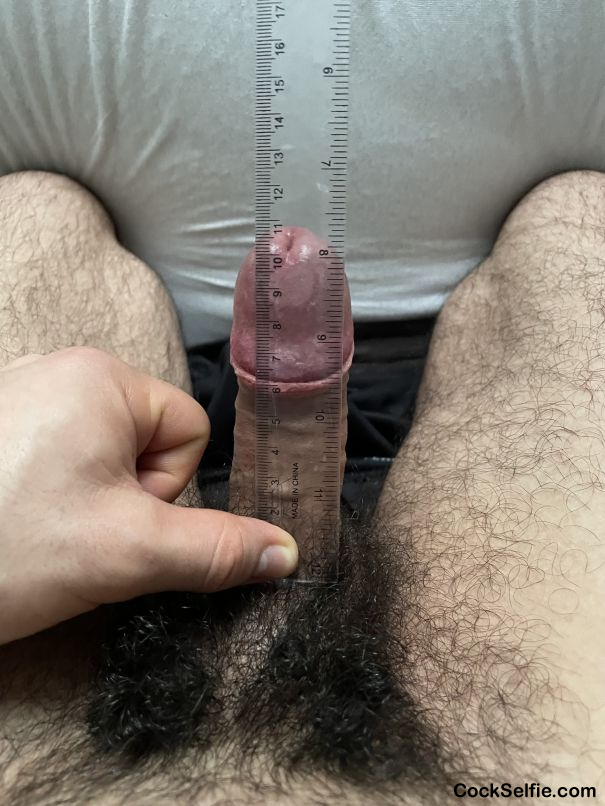 Dick measure - Cock Selfie