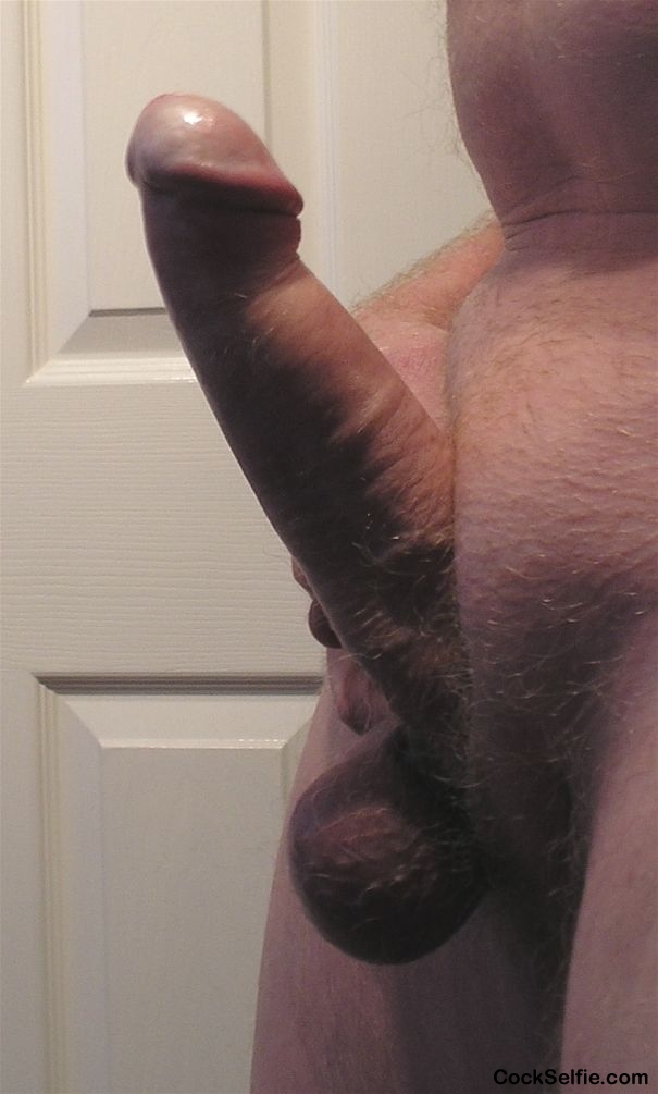 Erection side view x - Cock Selfie