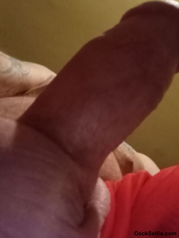 Semi hard guess how big hard - Cock Selfie