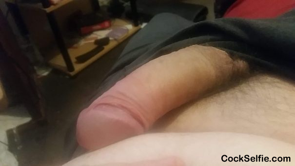 Anyone want to suck this for me? - Cock Selfie