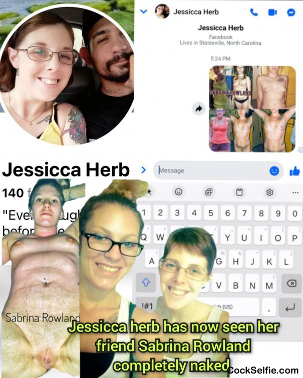 exposing Sabrina to her best friend and Jessicca just said "OMG lol" back - Cock Selfie