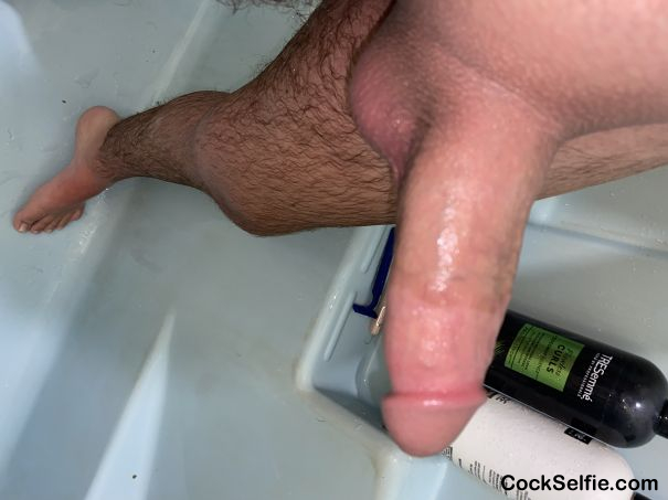 shaved cock - Cock Selfie