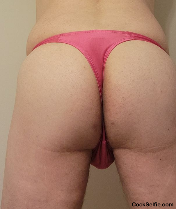 Someone has some new panties. - Cock Selfie