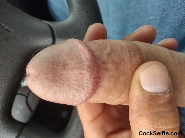 Long hard white dick - Cock Selfie