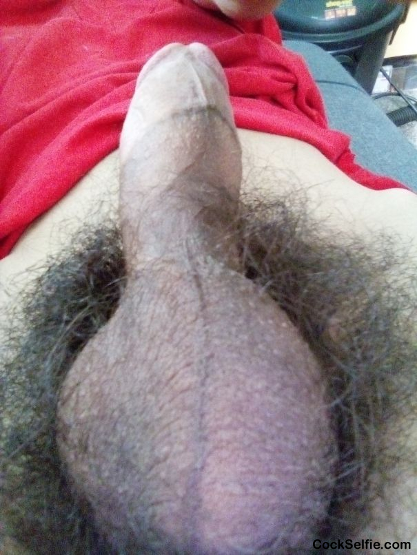 Suck my balls while you stroke my cock make me cum - Cock Selfie