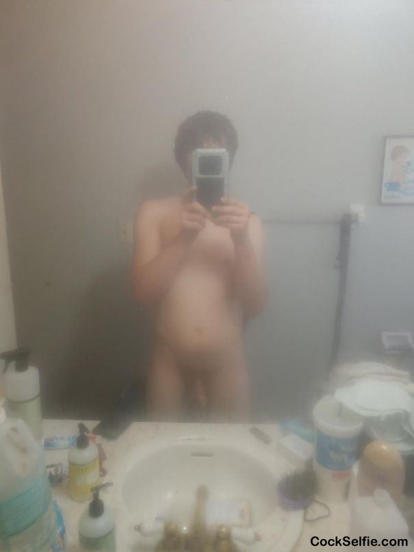 Letting it hang - Cock Selfie