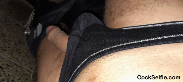 My new panty - Cock Selfie