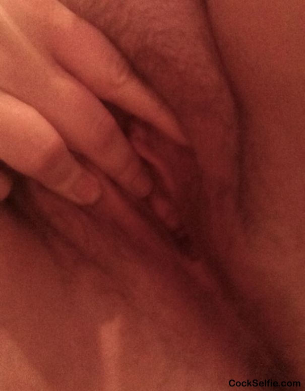 Wet and ready for a big cock. Who wants it? Message and Comment - Cock Selfie