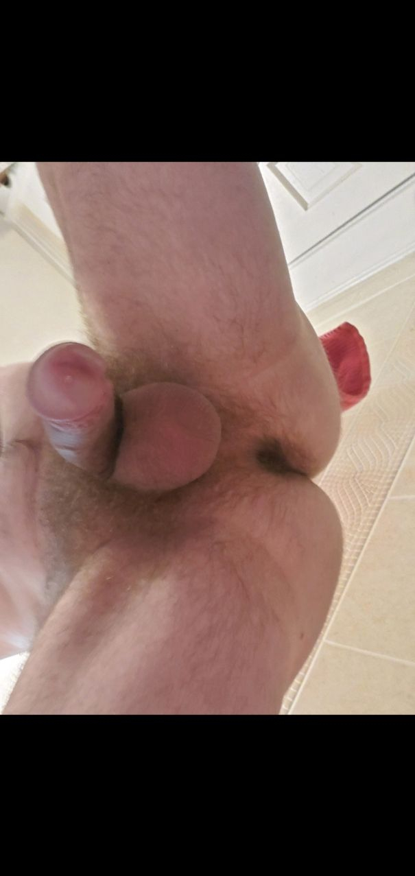 Let me sit on your rock hard cock and show you a good time;) - Cock Selfie