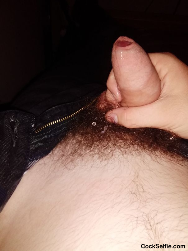 Came (; ( most of it shot out behind me lol, there was soo much cum ) - Cock Selfie