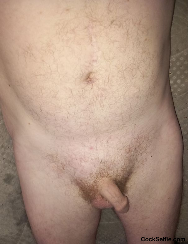 Little soft willy after shower - Cock Selfie