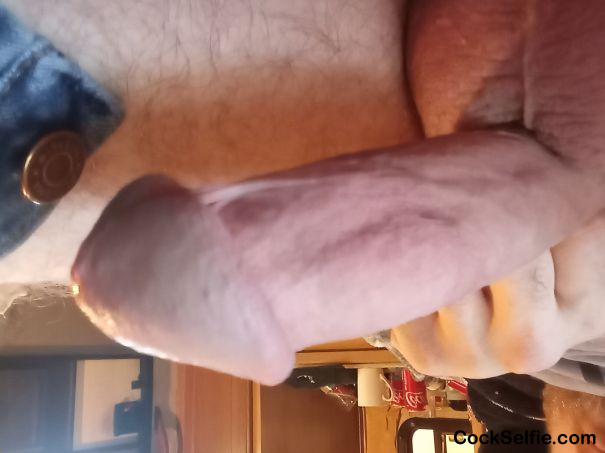 Just the tip I promise - Cock Selfie