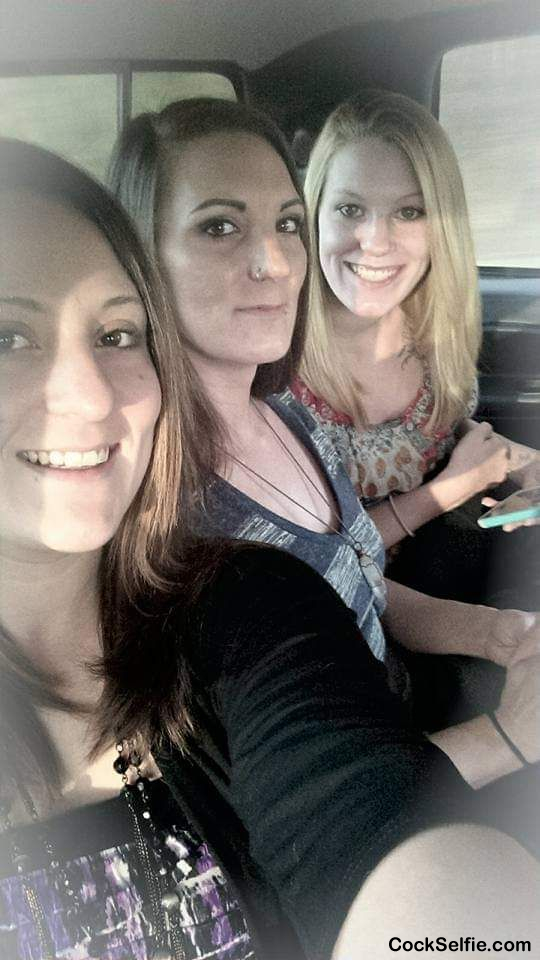 all 3 sisters - Cock Selfie