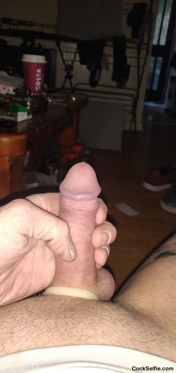 Not even a handful - Cock Selfie