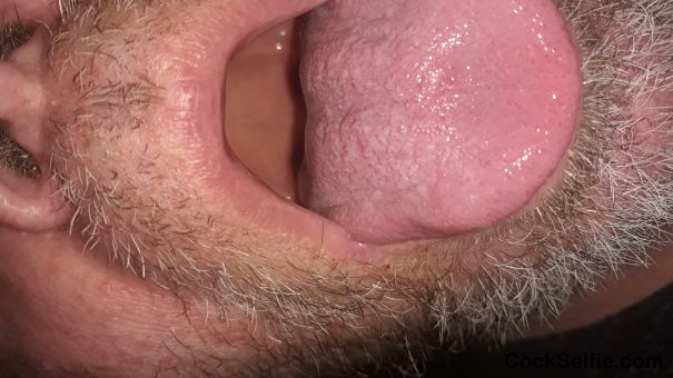 Someone cum in my mouth - Cock Selfie