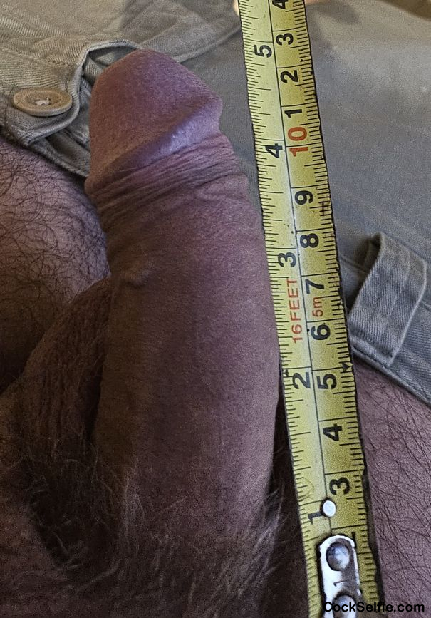 Was curious to see soft size.....bigger than I thought! - Cock Selfie