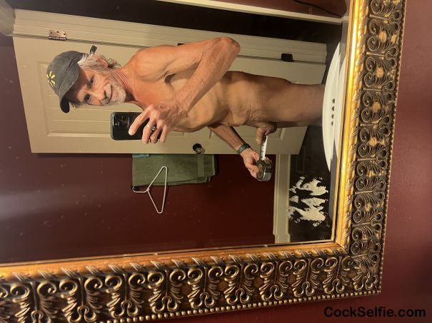 Brian stoddards small Hairless penis - Cock Selfie