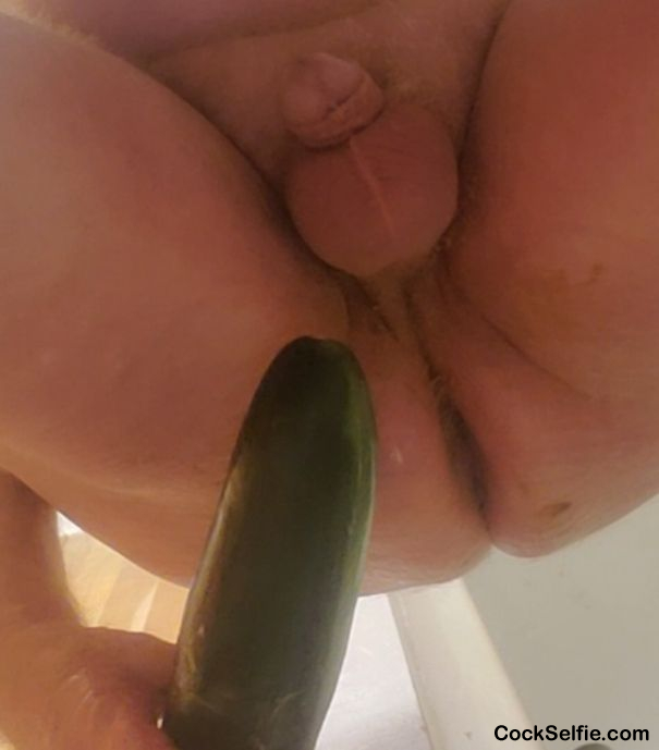 Now, the very thick one....thicker than a cock for my Needy ass - Cock Selfie