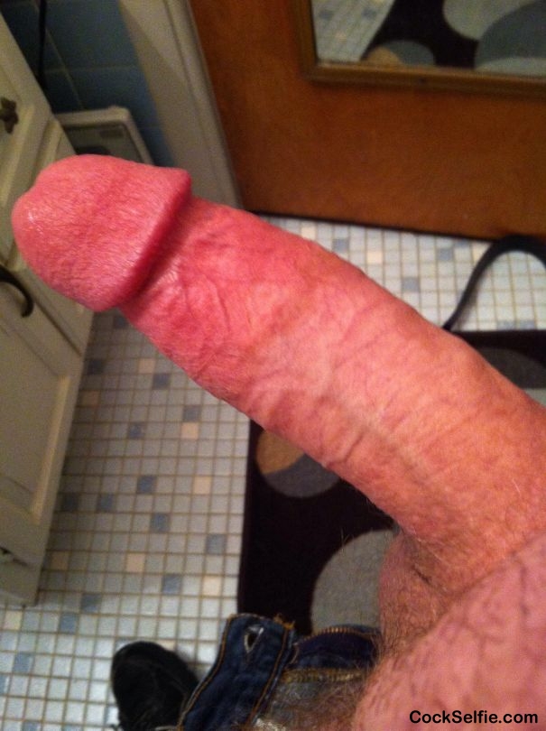 Thick, throbbing dick. Where would you like it? - Cock Selfie