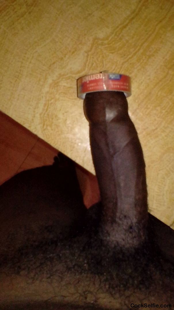 My cock enter one hole - Cock Selfie