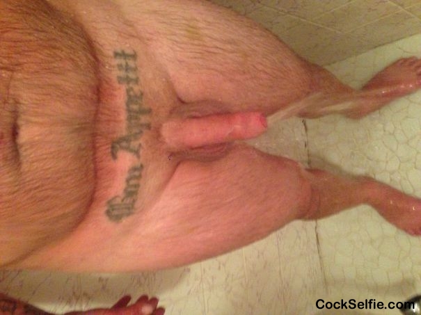 Shower time - Cock Selfie