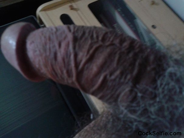 my erect lund. - Cock Selfie