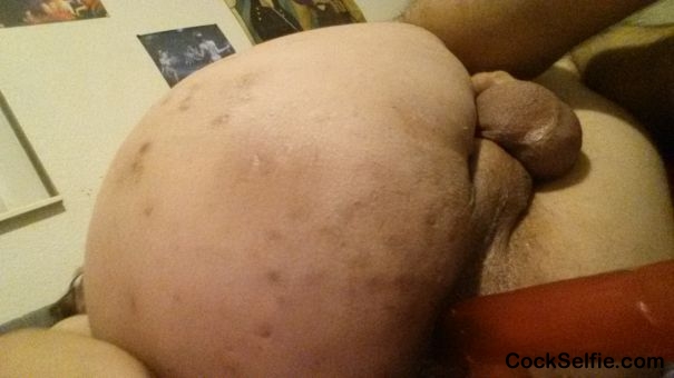My huge ass - Cock Selfie
