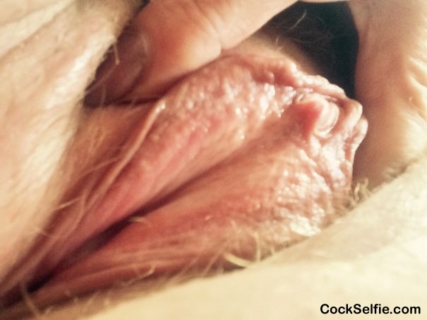 Finger or tongue? - Cock Selfie