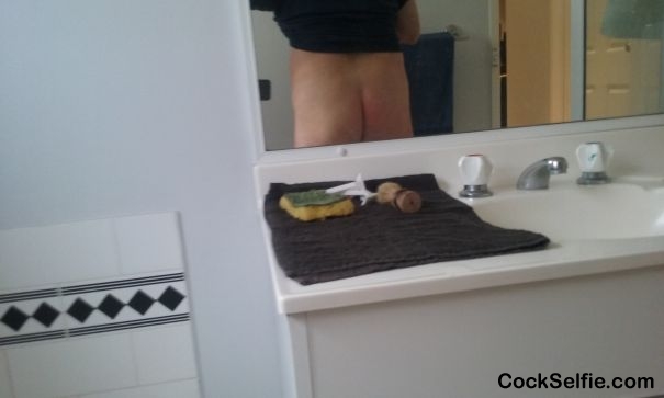 want to Slap My Ass A Bit? - Cock Selfie