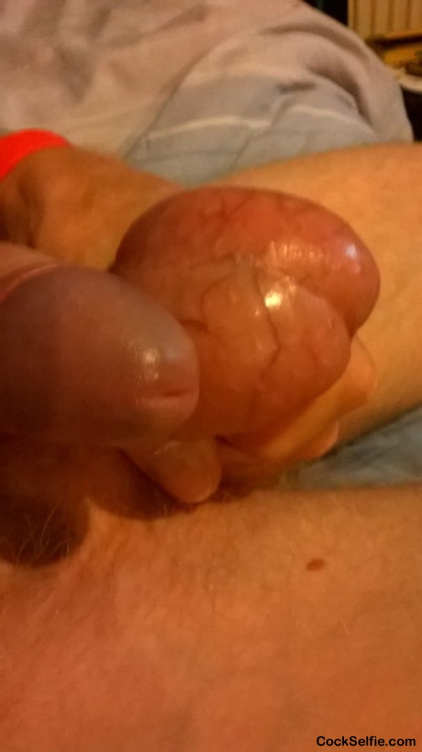 squeeze my balls - Cock Selfie