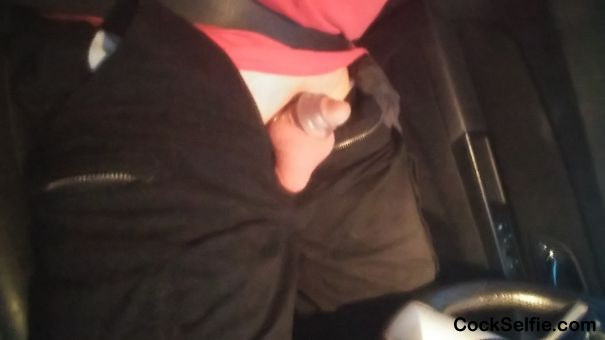 Headed home for the night - Cock Selfie